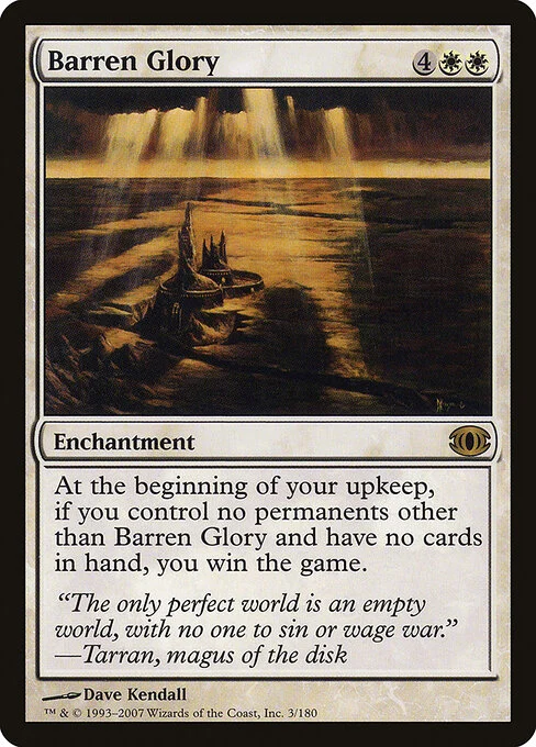 Barren Glory [FUT #3] ENGLISH NM