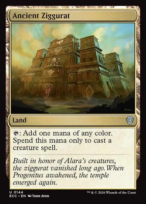 Ancient Ziggurat [ECC #144] ENGLISH NM