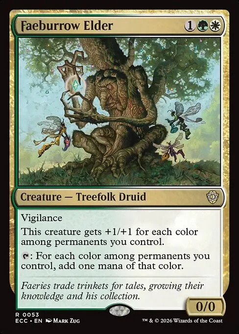 Faeburrow Elder [ECC #53] ENGLISH NM