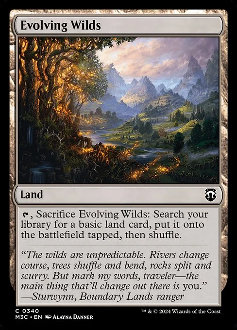 Evolving Wilds [M3C #340] ENGLISH NM