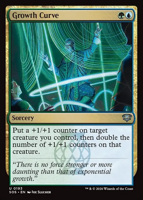 Growth Curve [SOS #193] ITALIAN NM