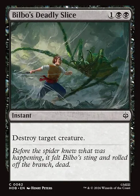 Bilbo’s Deadly Slice