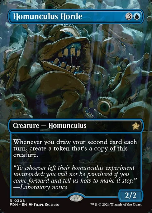 Homunculus Horde (V.1) [XFDN #308] SPANISH NM