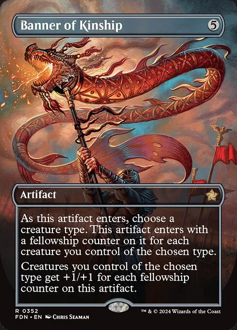 Banner of Kinship (V.1) [XFDN #352] SPANISH NM