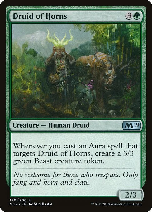 Druid of Horns [M19 #176] ENGLISH NM
