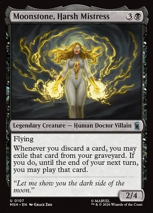 Moonstone, Harsh Mistress [MSH #107] SPANISH NM