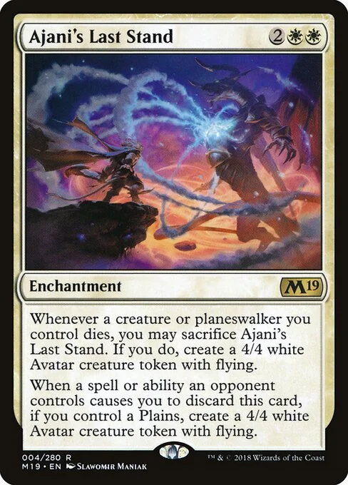 Ajani's Last Stand [M19 #4] ITALIAN NM