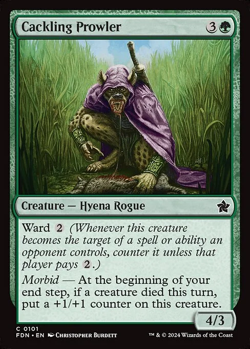 Cackling Prowler [FDN #101] SPANISH NM