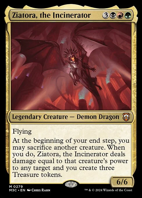Ziatora, the Incinerator [M3C #279] ENGLISH NM