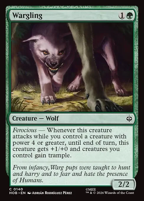 Wargling [HOB #140] SPANISH NM