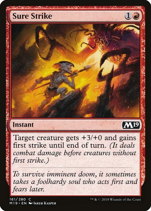 Sure Strike [M19 #161] ENGLISH NM