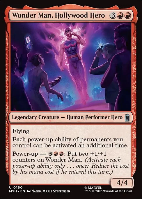 Wonder Man, Hollywood Hero [MSH #160] SPANISH NM