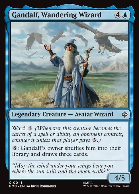 Gandalf, Wandering Wizard [HOB #41] SPANISH NM