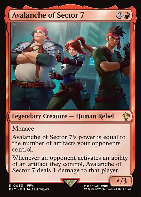 Avalanche of Sector 7 [FIC #53] ENGLISH NM