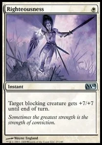 Righteousness [M10 #27] SPANISH NM