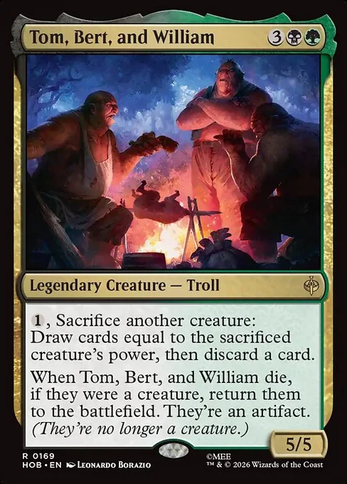 Tom, Bert, and William [HOB #169] SPANISH NM