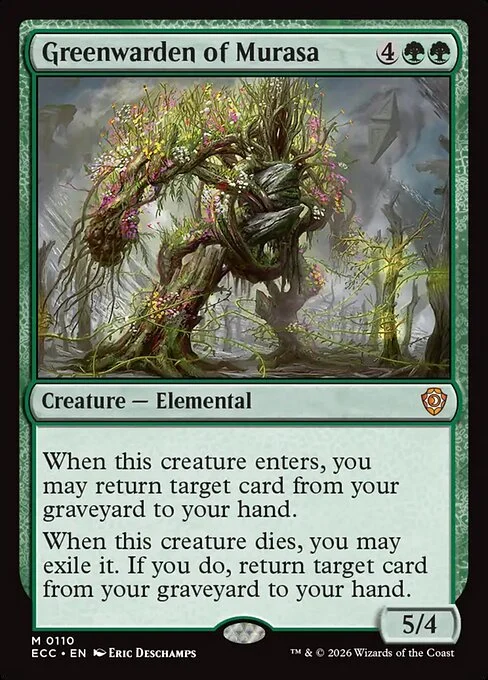 Greenwarden of Murasa [ECC #110] ENGLISH NM