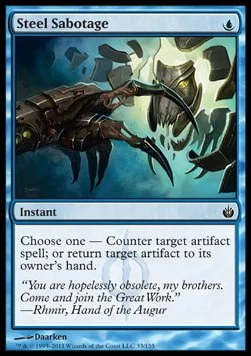 Steel Sabotage [MBS #33] SPANISH NM