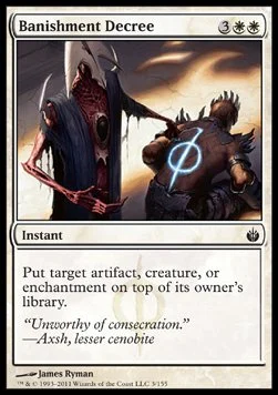Banishment Decree [MBS #3] SPANISH NM