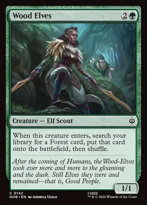 Wood Elves [HOB #142] SPANISH NM