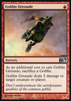 Goblin Grenade [M12 #140] SPANISH NM