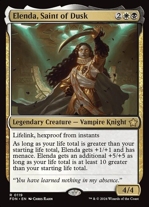 Elenda, Saint of Dusk [FDN #119] SPANISH NM