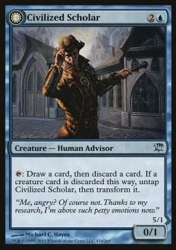 Civilized Scholar / Homicidal Brute [ISD #47] SPANISH NM