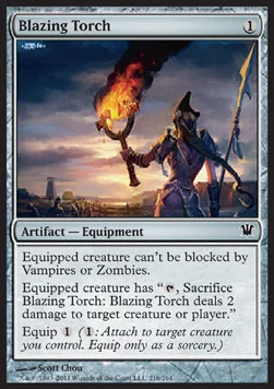 Blazing Torch [ISD #216] SPANISH NM