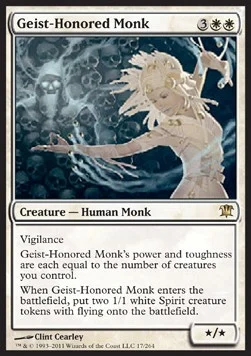 Geist-Honored Monk [ISD #17] SPANISH NM