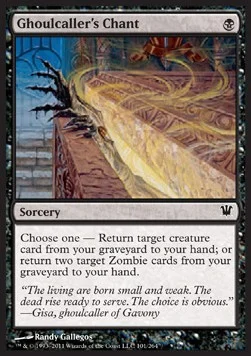 Ghoulcaller's Chant [ISD #101] SPANISH NM