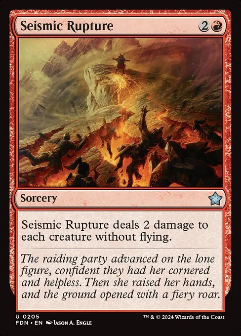 Seismic Rupture [FDN #205] SPANISH NM