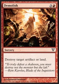 Demolish [AVR #132] ENGLISH NM