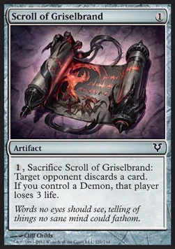 Scroll of Griselbrand [AVR #221] ENGLISH EX