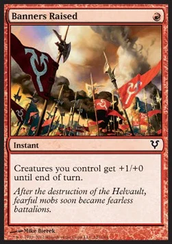 Banners Raised [AVR #127] ENGLISH NM