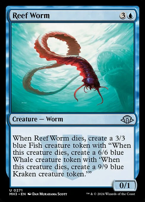 Reef Worm [MH3 #271] ENGLISH NM