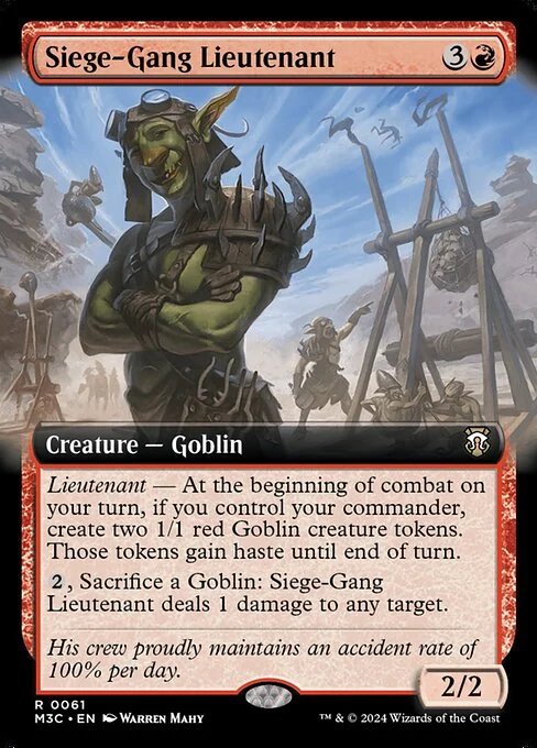 Siege-Gang Lieutenant [XM3C #61] ENGLISH NM