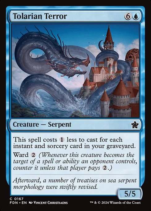 Tolarian Terror [FDN #167] SPANISH NM