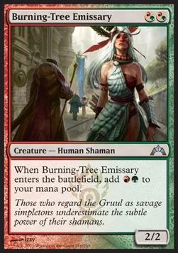 Burning-Tree Emissary [GTC #216] ENGLISH NM