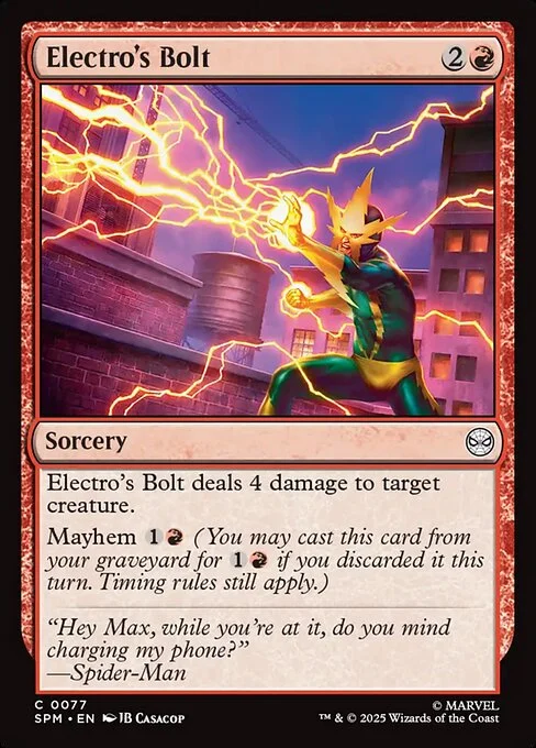 Electro's Bolt [SPM #77] ENGLISH NM