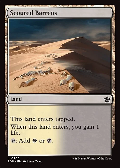 Scoured Barrens [FDN #266] SPANISH NM