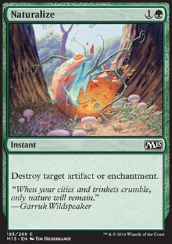 Naturalize [M15 #185] SPANISH NM