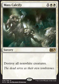 Mass Calcify [M15 #18] SPANISH NM