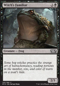 Witch's Familiar [M15 #123] SPANISH NM