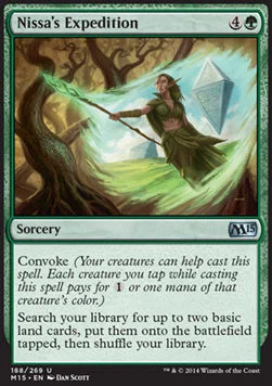 Nissa's Expedition [M15 #188] SPANISH NM