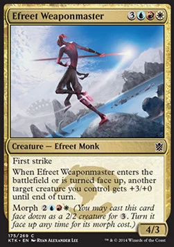 Efreet Weaponmaster [KTK #175] SPANISH NM