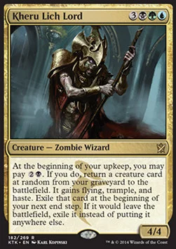 Kheru Lich Lord [KTK #182] SPANISH NM