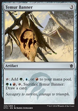 Temur Banner [KTK #226] SPANISH NM