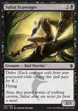 Sultai Scavenger [KTK #91] SPANISH NM