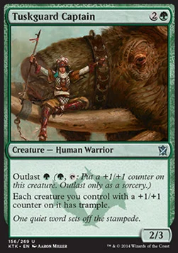 Tuskguard Captain [KTK #156] SPANISH NM