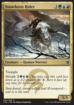 Snowhorn Rider [KTK #201] SPANISH NM